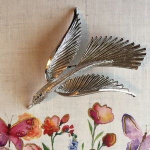 Silver Bird Pin
